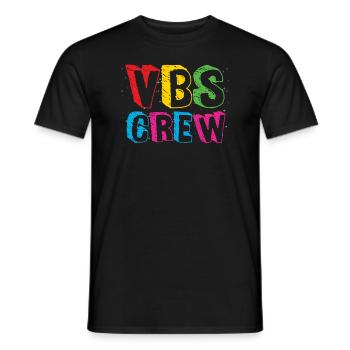 VBS-Besatzung - Männer T-Shirt - Schwarz - Vorne - AI Model Male 178 light (178cm)