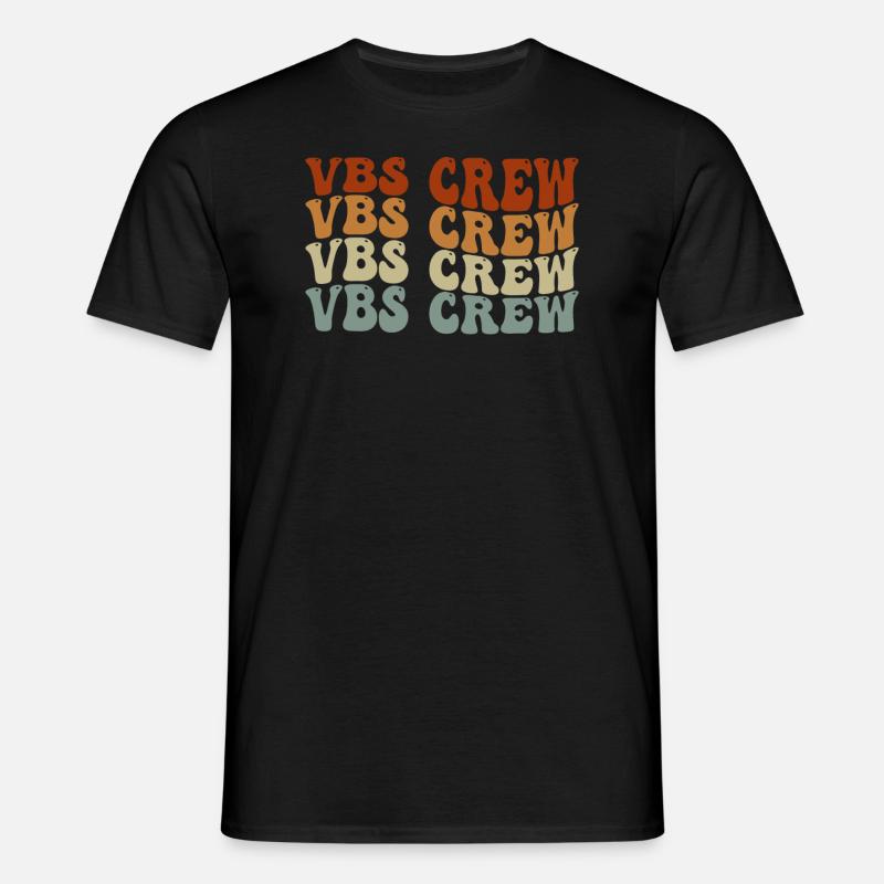 VBS Crew - Men's T-Shirt - black