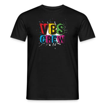VBS-Besatzung - Männer T-Shirt - Schwarz - Vorne - AI Model Male 178 light (178cm)
