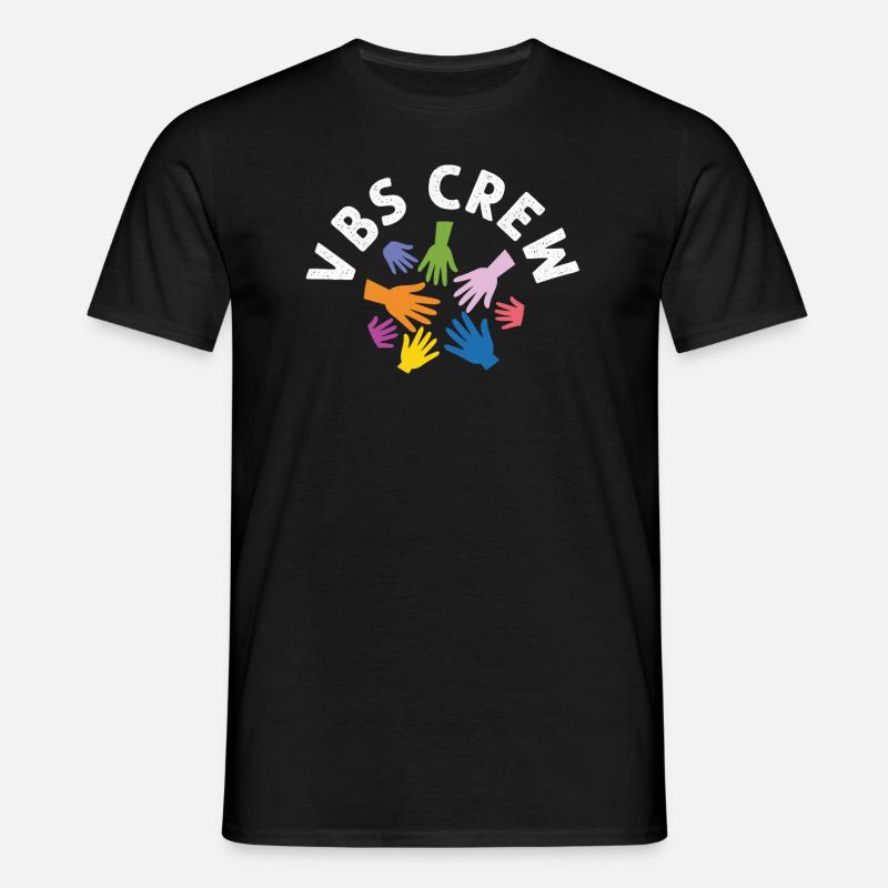 VBS Crew - Men's T-Shirt - black