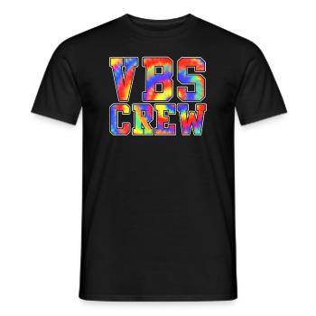 VBS-Besatzung - Männer T-Shirt - Schwarz - Vorne - AI Model Male 178 light (178cm)