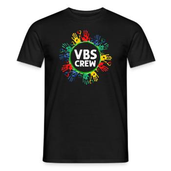 VBS-Besatzung - Männer T-Shirt - Schwarz - Vorne - AI Model Male 178 light (178cm)