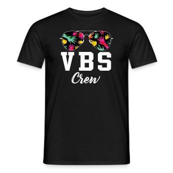 VBS-Besatzung - Männer T-Shirt - Schwarz - Vorne - AI Model Male 178 light (178cm)