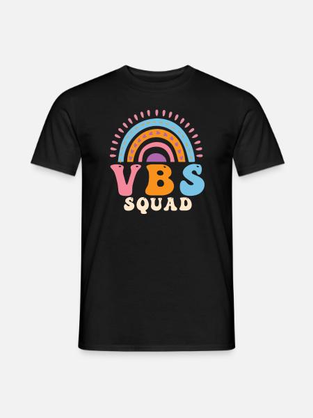 VBS Squad Bible Shool - Men's T-Shirt - black