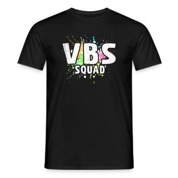 VBS Squad Bibel Shool - Männer T-Shirt - Schwarz - Vorne - AI Model Male 178 light (178cm)