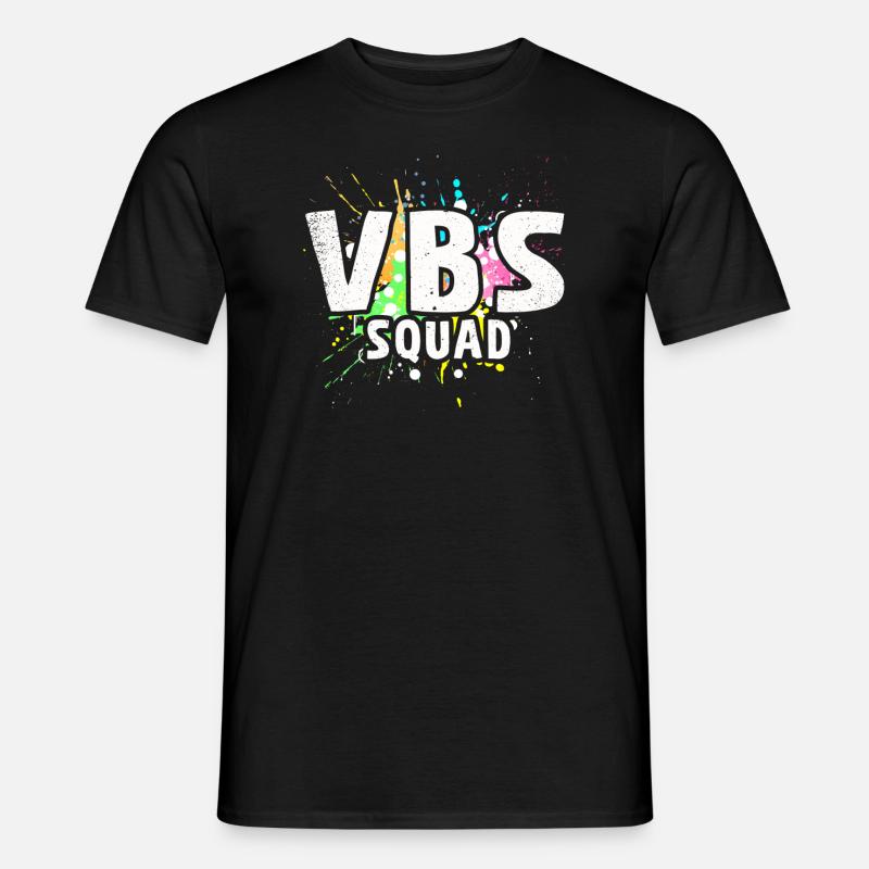 VBS Squad Bible Shool - T-shirt homme - noir