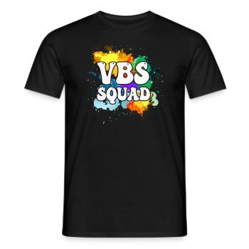 VBS Squad Bibel Shool - Männer T-Shirt - Schwarz - Vorne - AI Model Male 178 light (178cm)