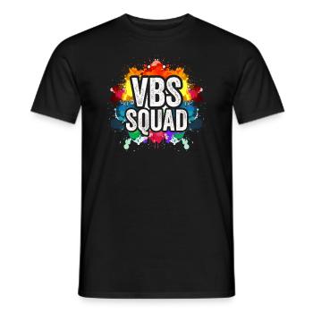 VBS Squad Bibel Shool - Männer T-Shirt - Schwarz - Vorne - AI Model Male 178 light (178cm)