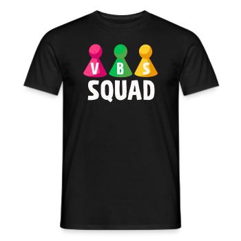 VBS Squad Bibel Shool - Männer T-Shirt - Schwarz - Vorne - AI Model Male 178 light (178cm)