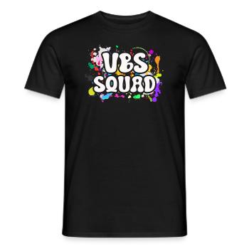 VBS Squad Bibel Shool - Männer T-Shirt - Schwarz - Vorne - AI Model Male 178 light (178cm)