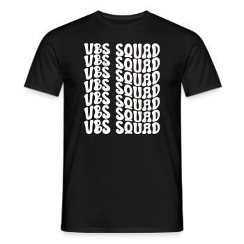VBS Squad Bibel Shool - Männer T-Shirt - Schwarz - Vorne - AI Model Male 178 light (178cm)