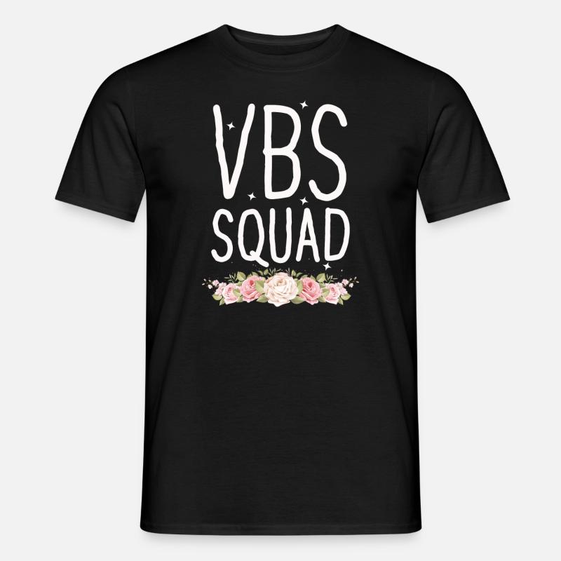 VBS Squad Bible Shool - T-shirt homme - noir