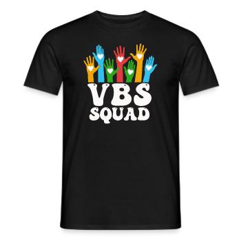 VBS Squad Bibel Shool - Männer T-Shirt - Schwarz - Vorne - AI Model Male 178 light (178cm)