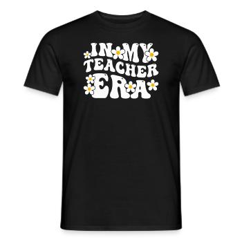 In meiner Lehrzeit Unterricht - Männer T-Shirt - Schwarz - Vorne - AI Model Male 178 light (178cm)