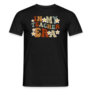 In meiner Lehrzeit Unterricht - Männer T-Shirt - Schwarz - Vorne - AI Model Male 178 light (178cm)