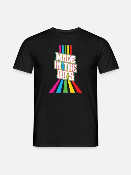 80's The 80s Music - Men's T-Shirt - black