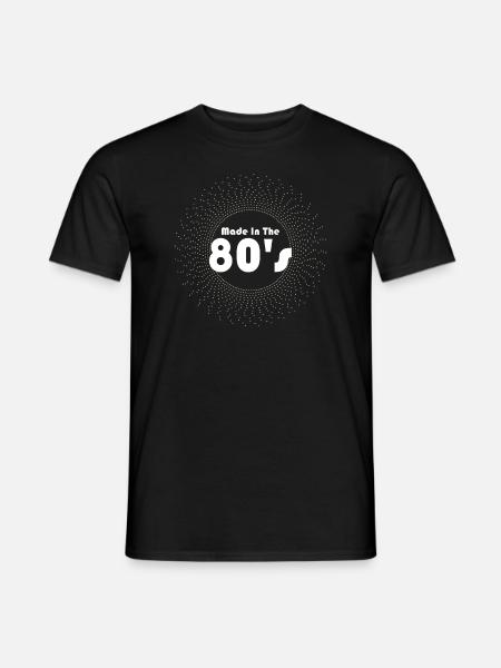 80's The 80s Music - Men's T-Shirt - black