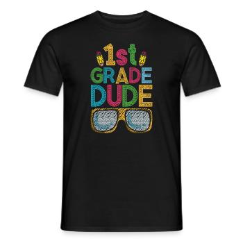 Professeur de maternelle Drôle Étudiant 1er Diplôme - T-shirt homme - noir - Devant - AI Model Male 178 light (178cm)