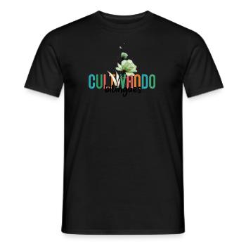 Cultivando Bilingües Spanischlehrer Bekleidung - Männer T-Shirt - Schwarz - Vorne - AI Model Male 178 light (178cm)