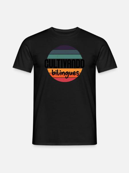 Cultivando Bilingües Spanish Teacher Apparel - Men's T-Shirt - black