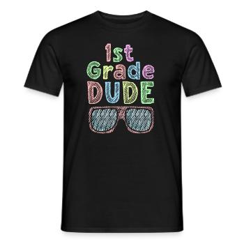 Professeur de maternelle Drôle Étudiant 1er Diplôme - T-shirt homme - noir - Devant - AI Model Male 178 light (178cm)