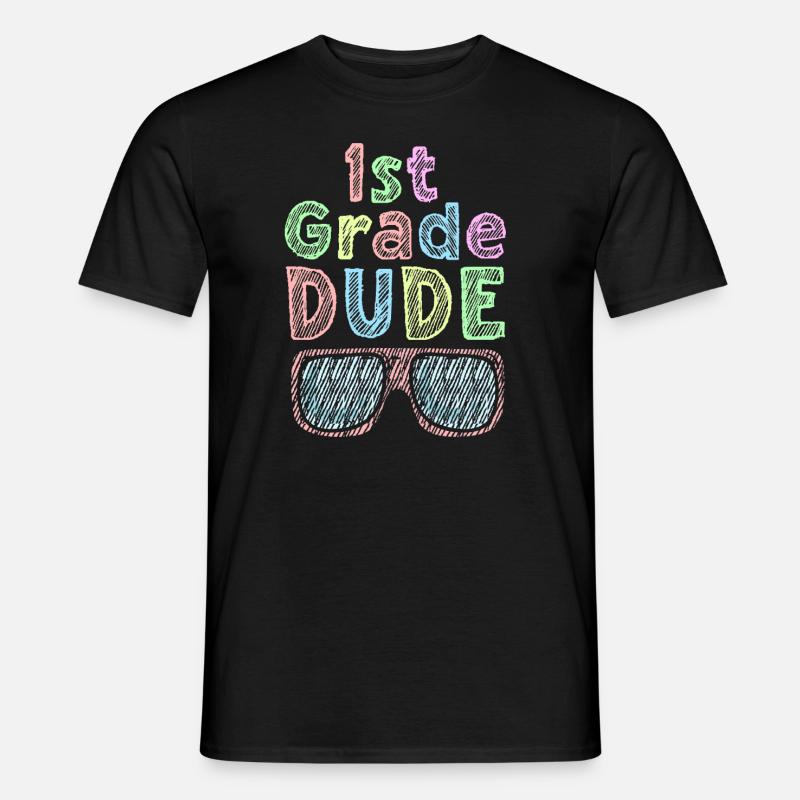 Kindergärtnerin Lustige Studentin 1. Abschluss - Männer T-Shirt - Schwarz