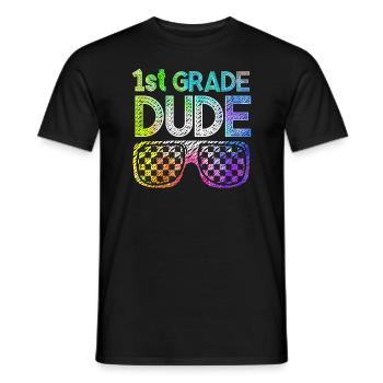 Professeur de maternelle Drôle Étudiant 1er Diplôme - T-shirt homme - noir - Devant - AI Model Male 178 light (178cm)