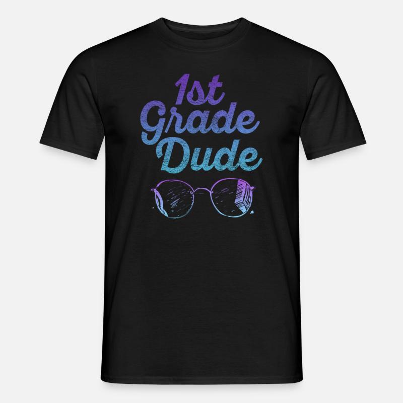 Kindergärtnerin Lustige Studentin 1. Abschluss - Männer T-Shirt - Schwarz