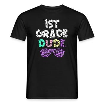 Professeur de maternelle Drôle Étudiant 1er Diplôme - T-shirt homme - noir - Devant - AI Model Male 178 light (178cm)