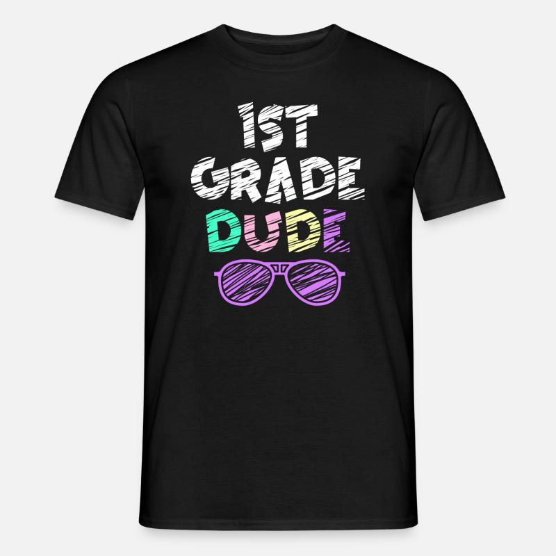 Kindergärtnerin Lustige Studentin 1. Abschluss - Männer T-Shirt - Schwarz