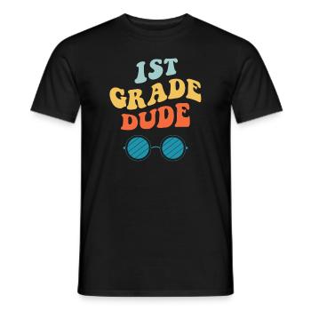 Professeur de maternelle Drôle Étudiant 1er Diplôme - T-shirt homme - noir - Devant - AI Model Male 178 light (178cm)