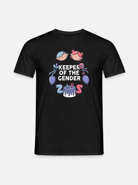 Hüter des Geschlechts - Männer T-Shirt - Schwarz