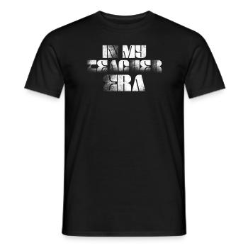 In meiner Lehrzeit Unterricht - Männer T-Shirt - Schwarz - Vorne - AI Model Male 178 light (178cm)