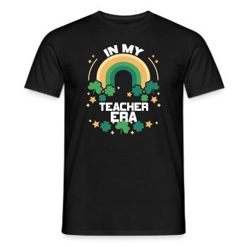 In meiner Lehrzeit Unterricht - Männer T-Shirt - Schwarz - Vorne - AI Model Male 178 light (178cm)