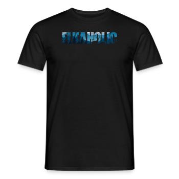 Elk Hunting Elkaholic Hunters - Men's T-Shirt - black - Front - AI Model Male 178 light (178cm)