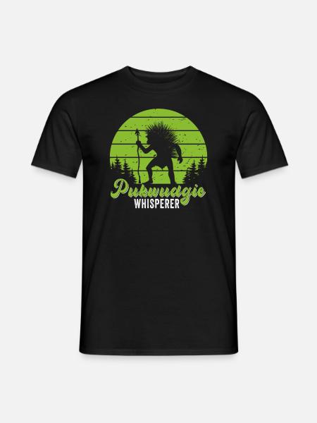 Pukwudgie Kryptide Folklore Mythen - Männer T-Shirt - Schwarz