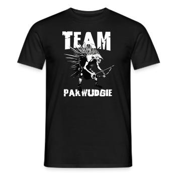 Pukwudgie Kryptide Folklore Mythen - Männer T-Shirt - Schwarz - Vorne - AI Model Male 178 light (178cm)