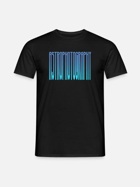 Astronomy Astrophotographer Stargazing - Men's T-Shirt - black