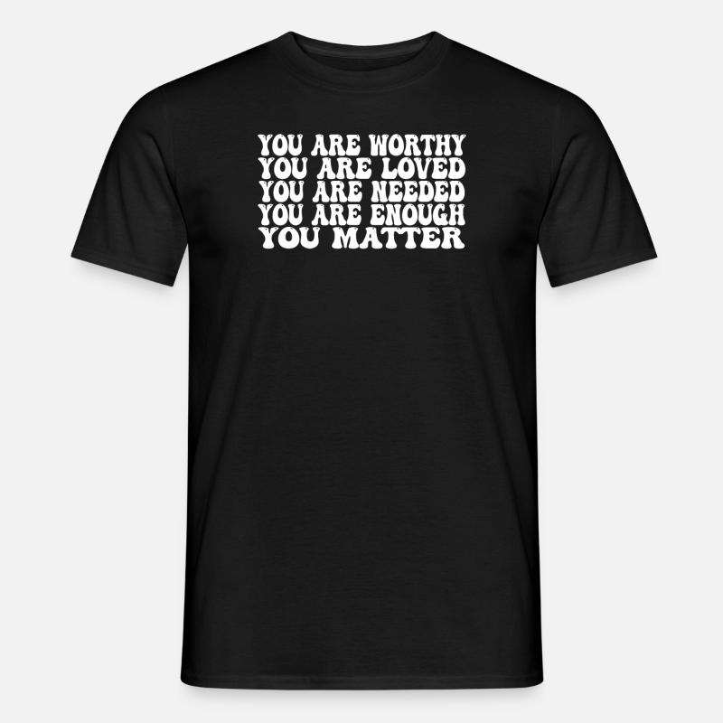 Dépression et conscience bipolaire : - T-shirt homme - noir