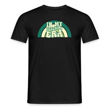 Proud Coach Apparel - Best Coach, Team - Men's T-Shirt - black - Front - AI Model Male 178 light (178cm)