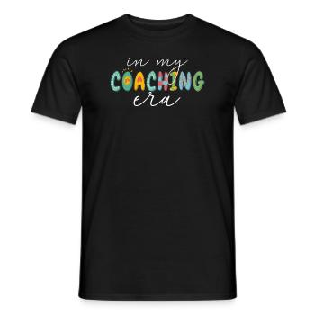 Proud Coach Apparel - Best Coach, Team - Men's T-Shirt - black - Front - AI Model Male 178 light (178cm)