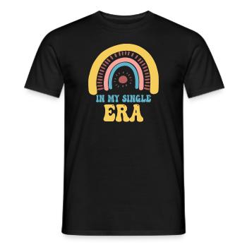 Humour drôle d’amour célibataire : le parfait - T-shirt homme - noir - Devant - AI Model Male 178 light (178cm)