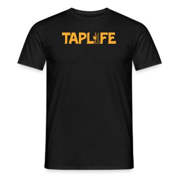Sirop d’érable Tapper Hommes Femmes Automne - T-shirt homme - noir - Devant - AI Model Male 178 light (178cm)