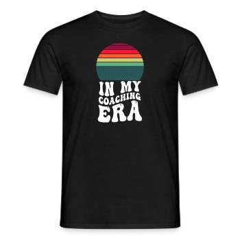 Proud Coach Apparel - Best Coach, Team - Men's T-Shirt - black - Front - AI Model Male 178 light (178cm)