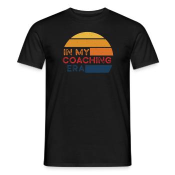 Proud Coach Apparel - Best Coach, Team - Men's T-Shirt - black - Front - AI Model Male 178 light (178cm)