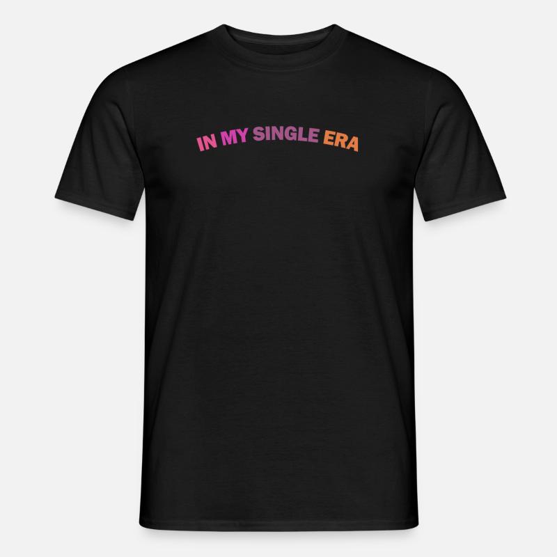 Lustiger Single-Liebeshumor: Der Perfekte - Männer T-Shirt - Schwarz