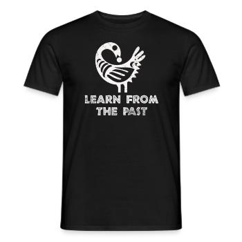Sankofa Symbol Adinkra Ghana Black - Men's T-Shirt - black - Front - AI Model Male 178 light (178cm)
