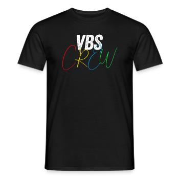 VBS Colorful Bible Vacation School Love - Men's T-Shirt - black - Front - AI Model Male 178 light (178cm)