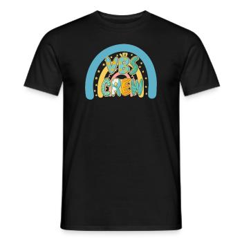 VBS Colorful Bible Vacation School Love - Men's T-Shirt - black - Front - AI Model Male 178 light (178cm)