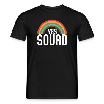 VBS Summer Love Squad Christian Bible - Men's T-Shirt - black - Front - AI Model Male 178 light (178cm)